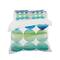Designart 'Circle Abstract Blue Colorfields III' Geometric Bedding Set - Duvet Cover & Shams